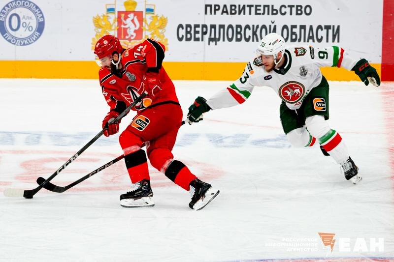    Фото Ирина Кинзабаева, ЕАН / «Автомобилист» повел в серии с «Ак Барсом»