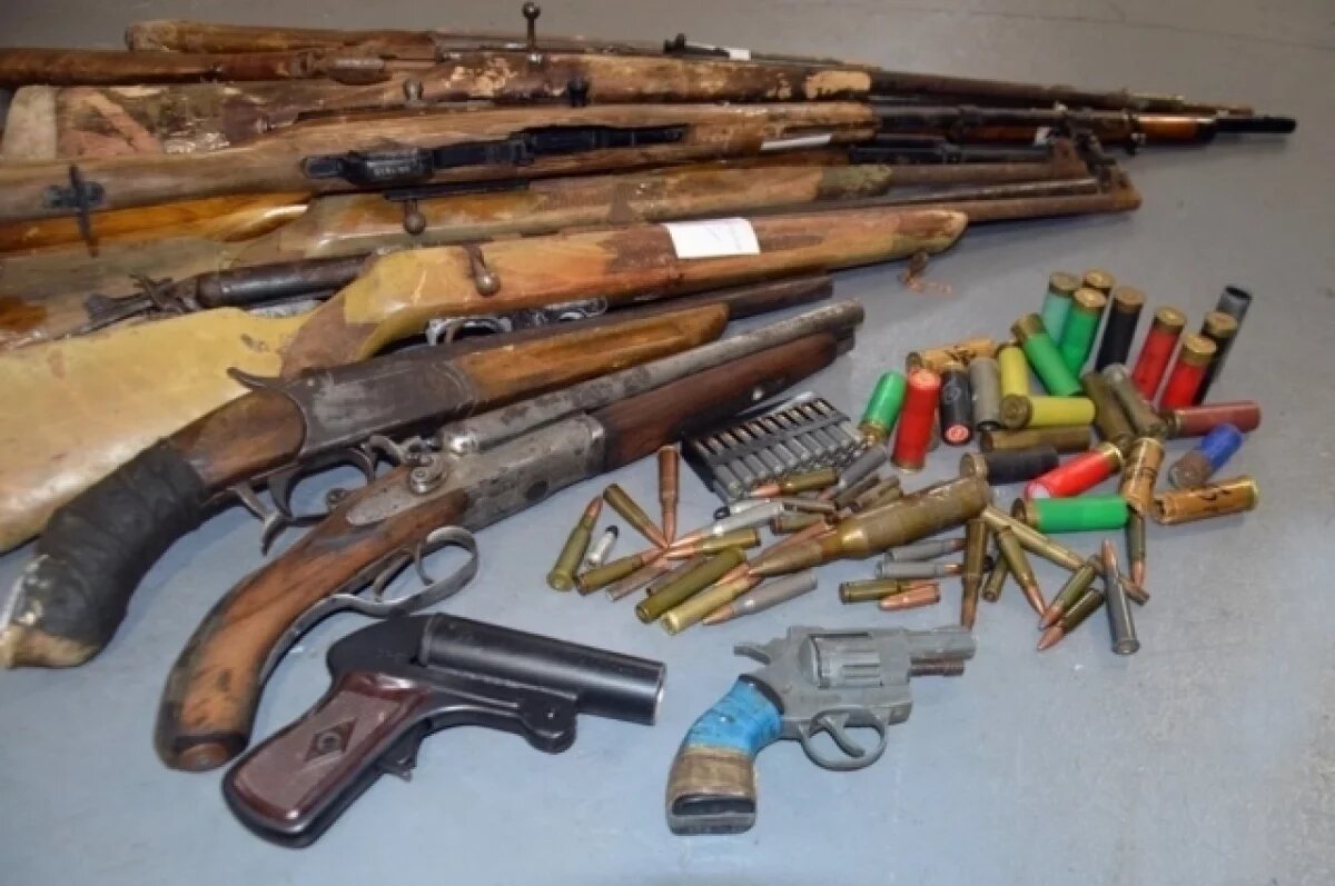    Почти 170 тыс заплатили жителям Алтая, сдавшим незаконно хранящееся оружие