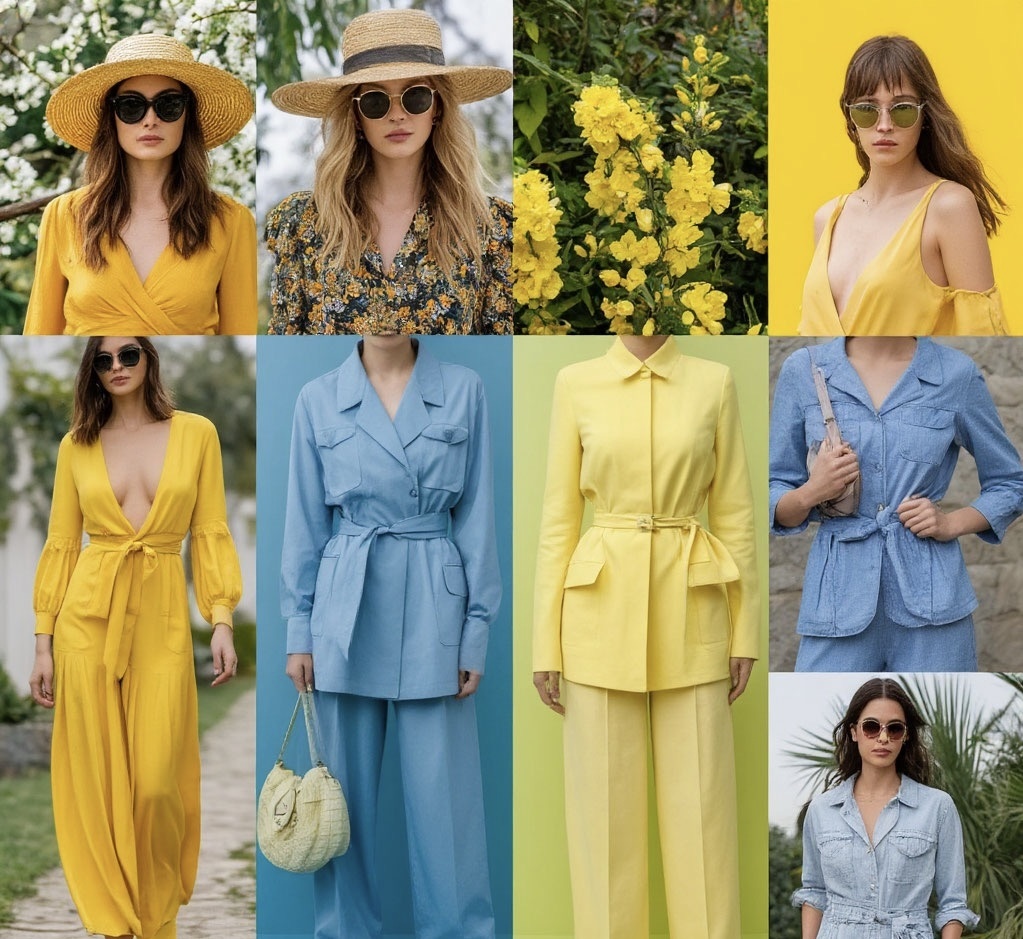 Цвета и фасоны апреля