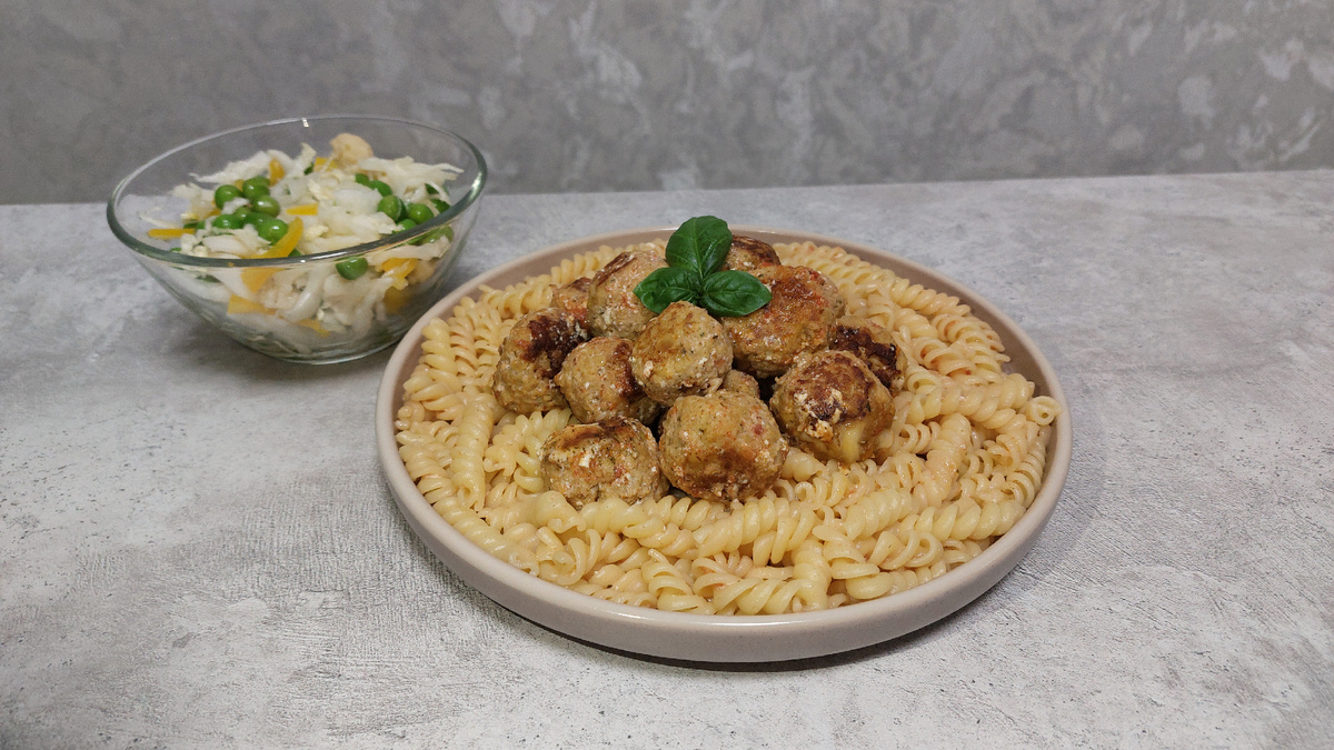 Фото автора: вариант ужина.