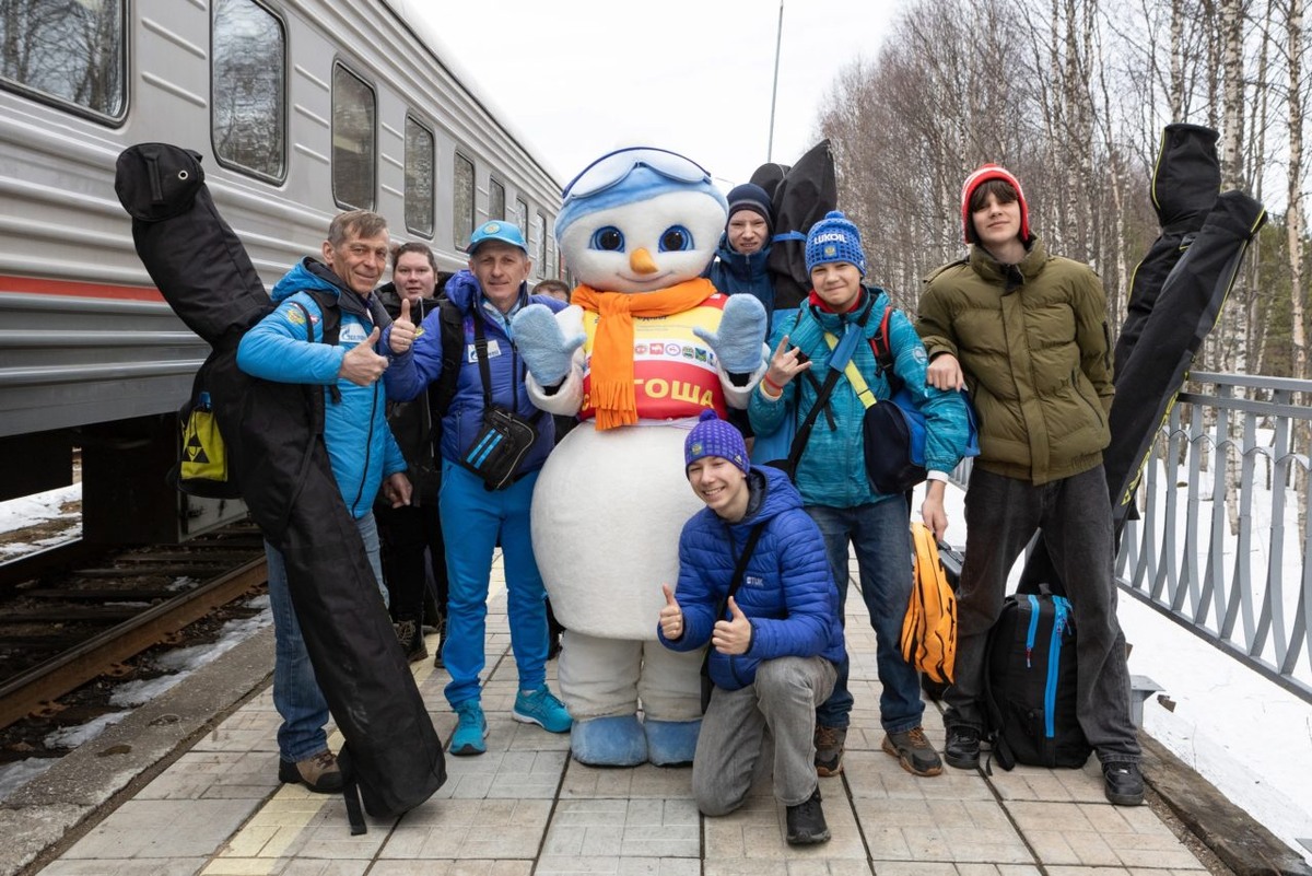    Участники соревнований по биатлону «На призы Главы Республики Карелия» – финала «Кубка Анны Богалий» Фото: Андрей Чепакин