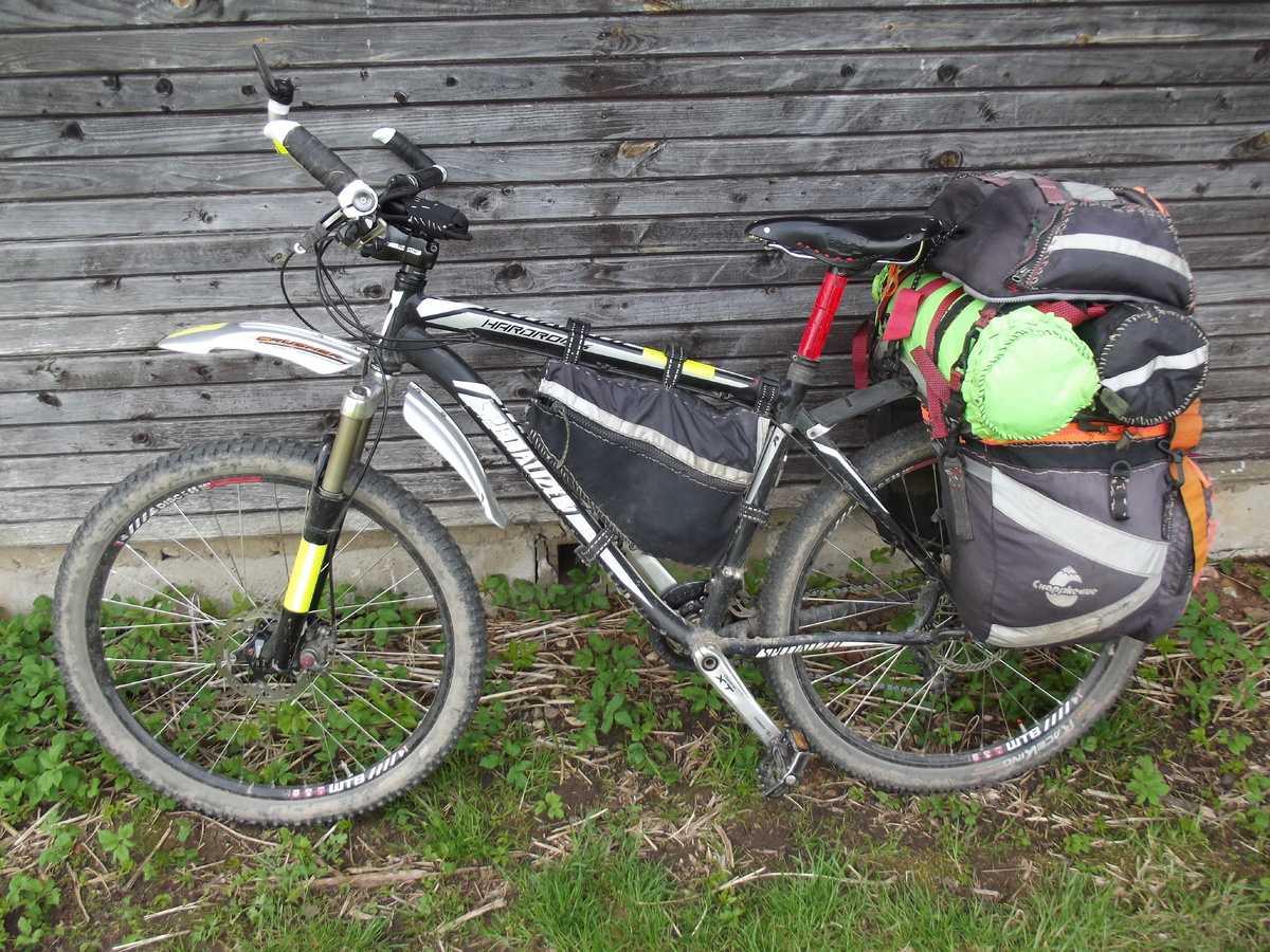 Велик с багажом