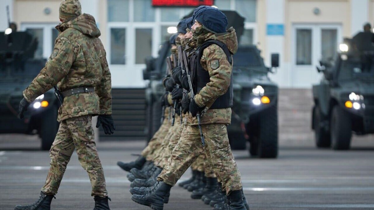 Фото пресс-службы Национальной гвардии Казахстана 