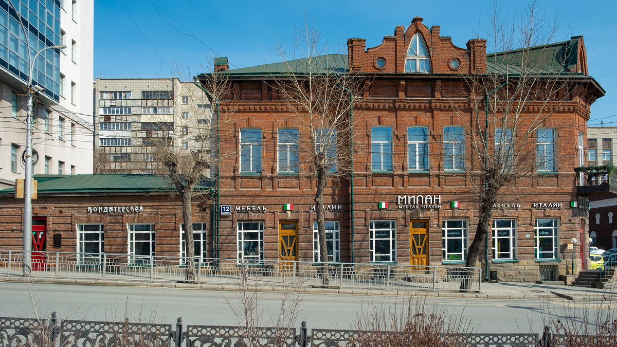 Дом Сабурова. Новосибирск. Фотография - www.openmainphoto.ru