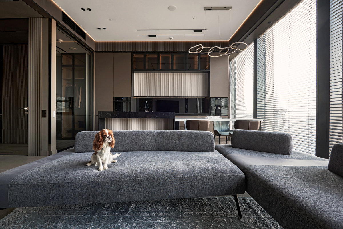 Дизайнерское решение натяжных потолков 