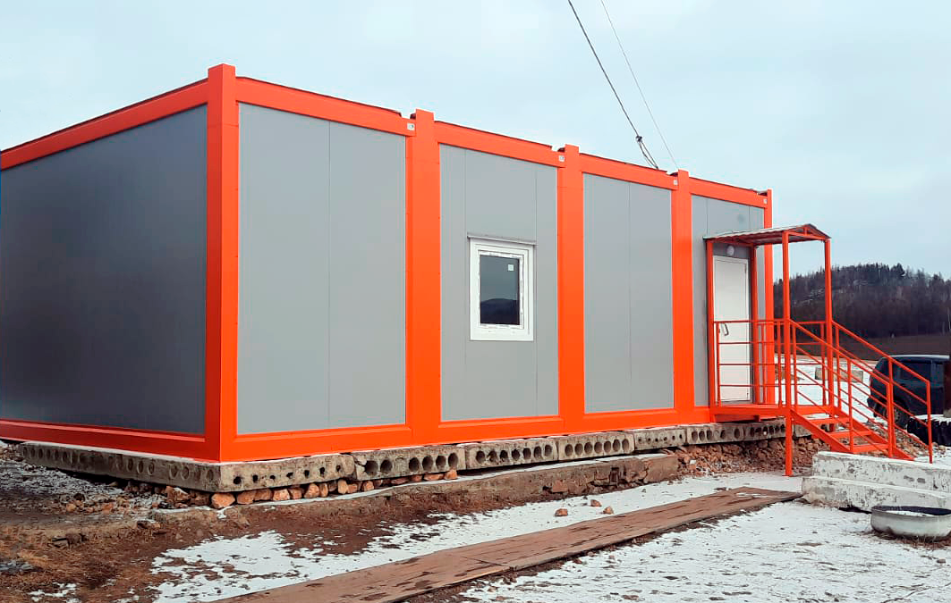 Модульная лаборатория на угольном месторождении, произвдство «Ависта Модуль Инжиниринг»