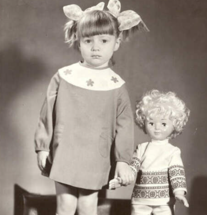 Светлана Пермякова в детстве