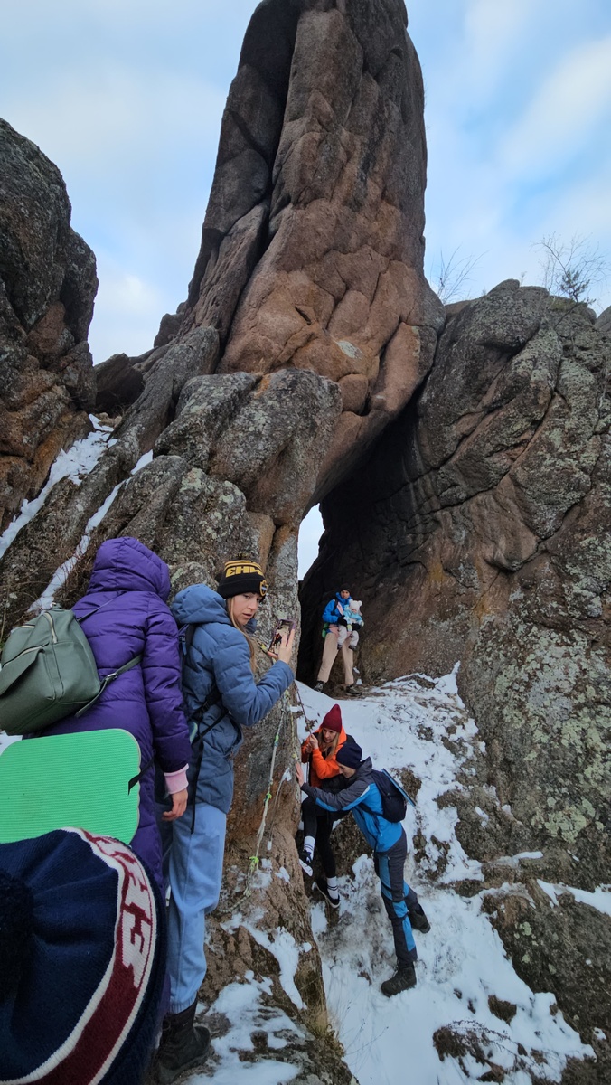 Я на входе в пещеру.