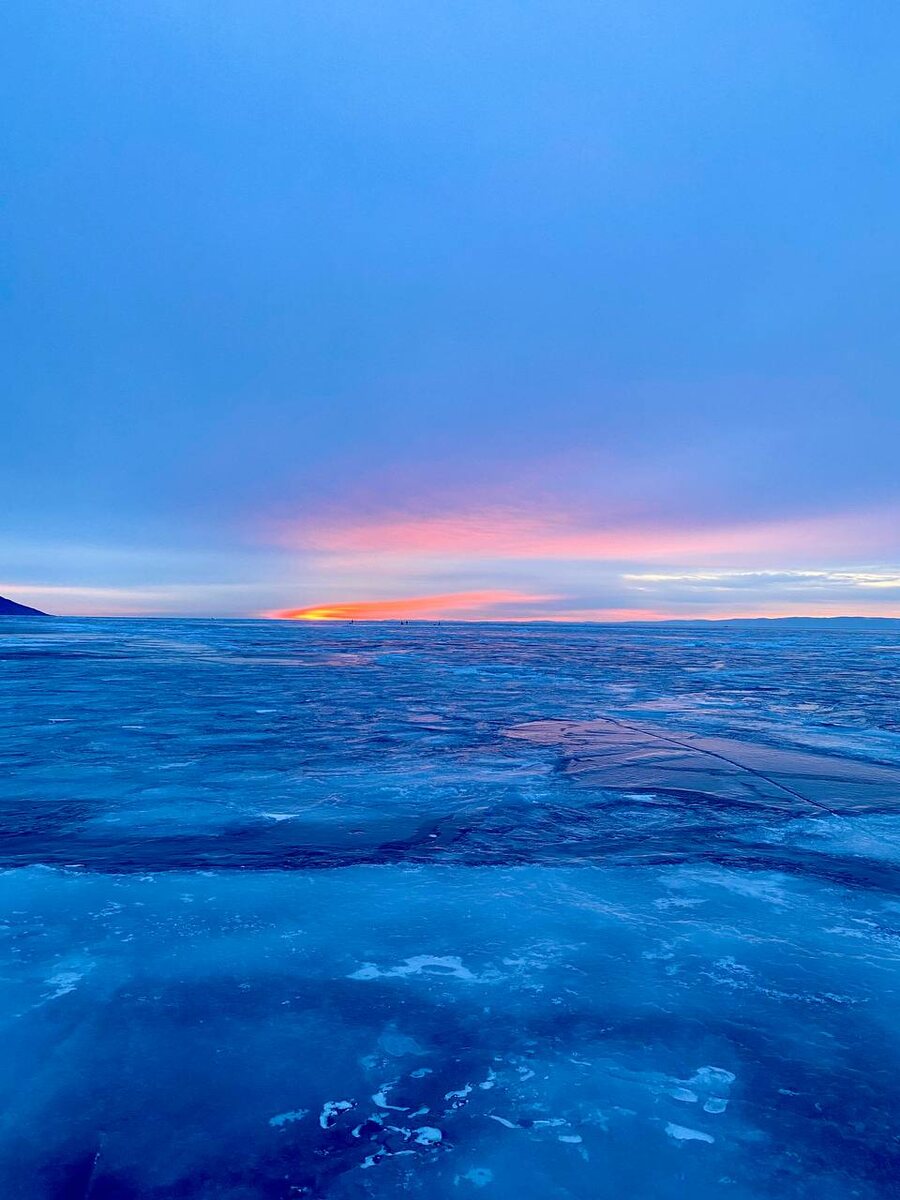 рассвет на Байкале