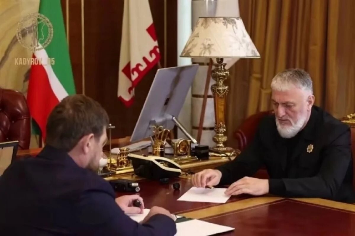    Кадыров поручил депутату Госдумы от региона мониторинг занятости чеченцев
