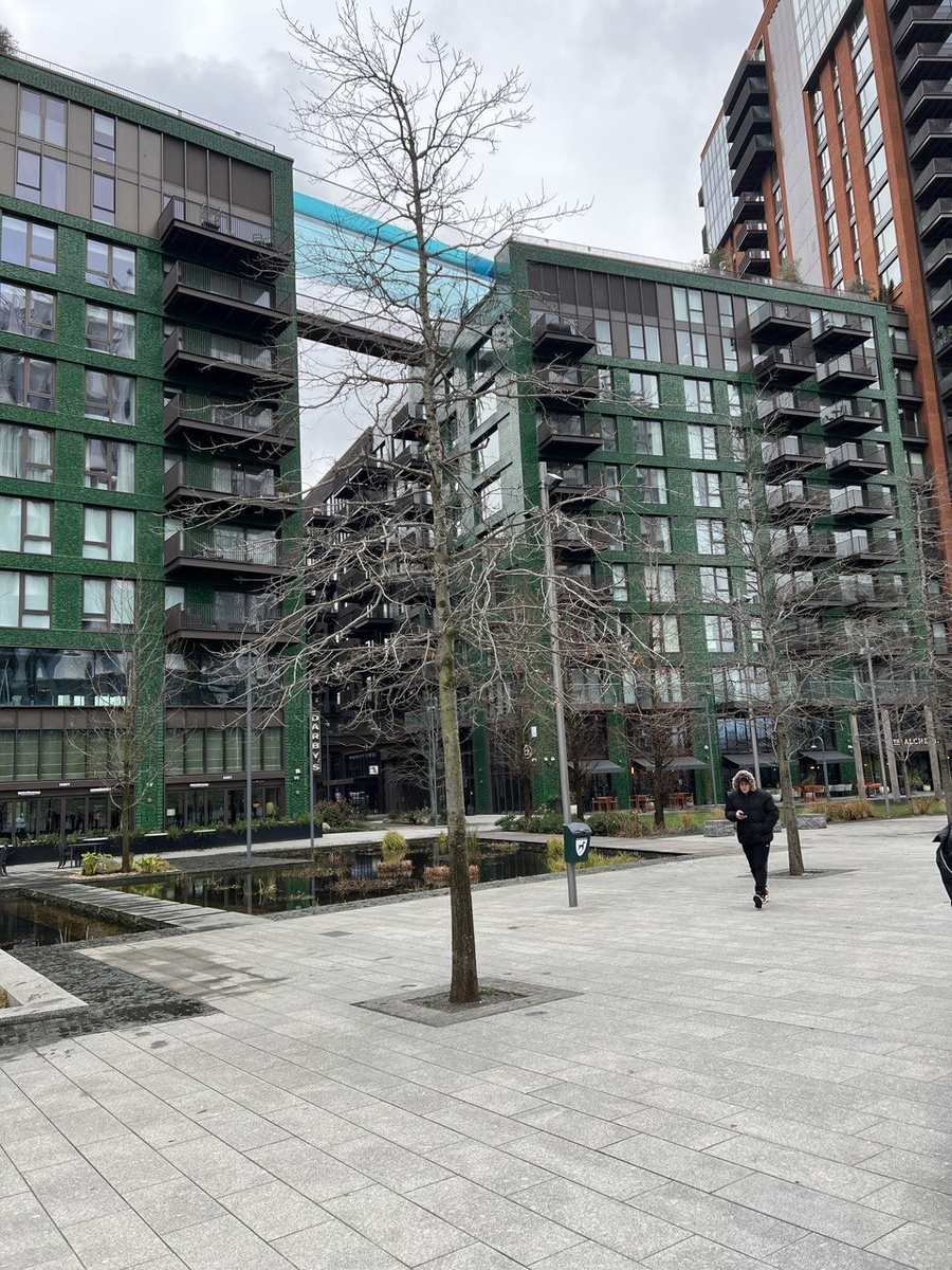 Новые районы Лондона. Англия. Фото из личного архива