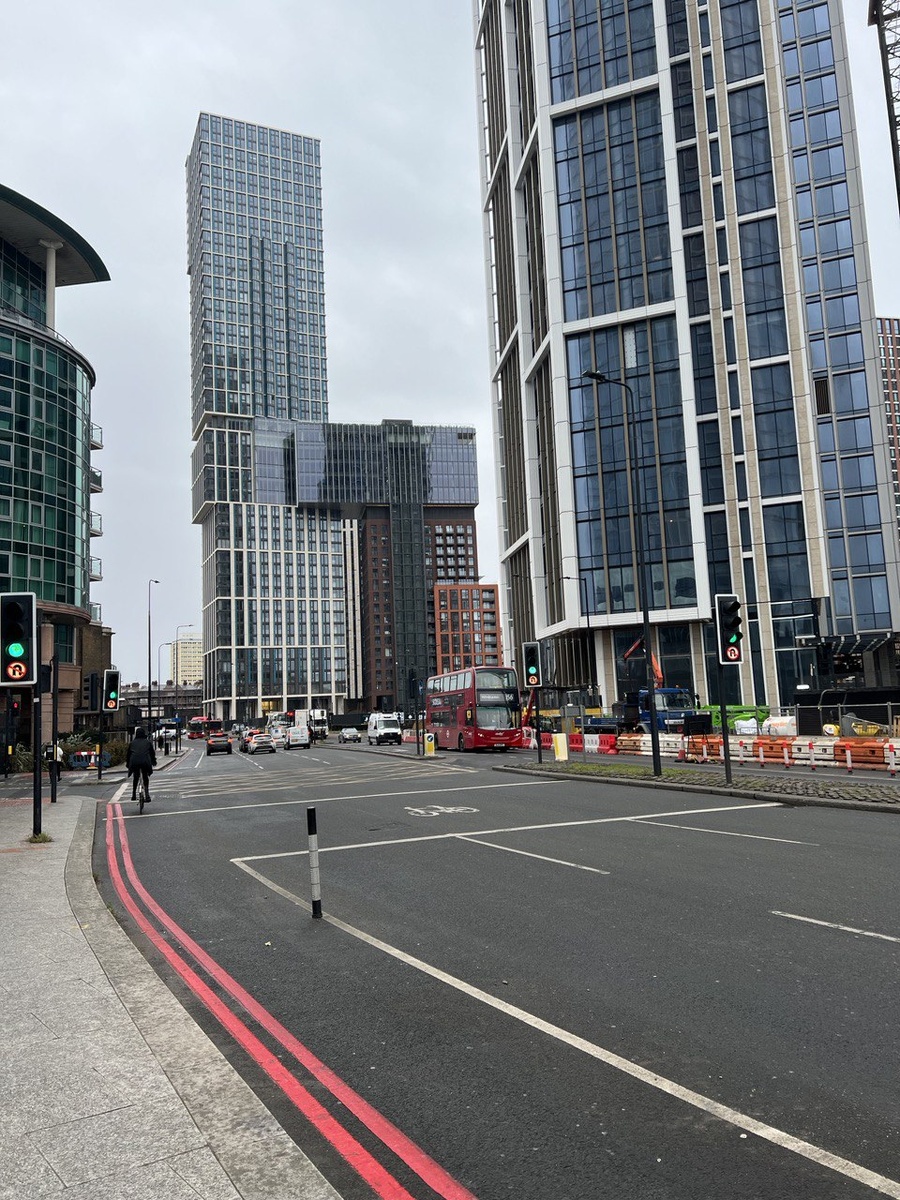 Улицы нового Лондона. Англия. Фото из личного архива