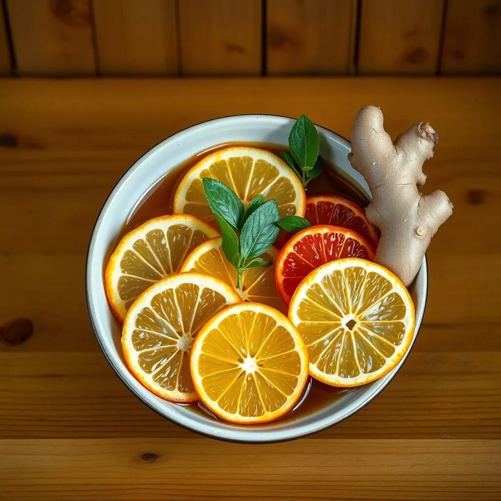 Цитрусово-имбирный маринад