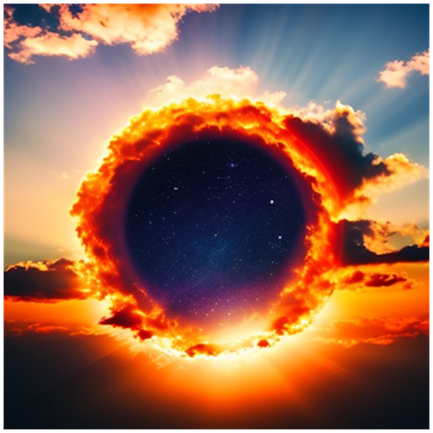 Сгенерировано ИИ- магическая негатив готов к внедрению в ауру человека.