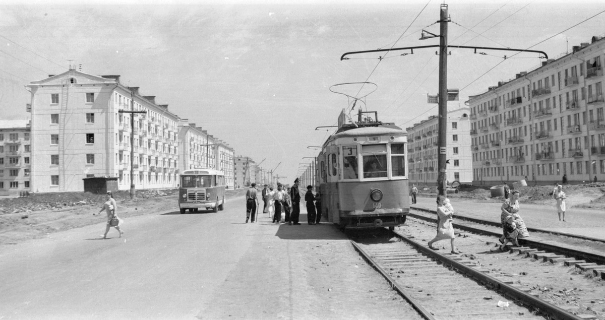 Куйбышев, улица Гагарина. 1966 год. Фото: Центральный государственный архив Самарской области (ЦГАСО)