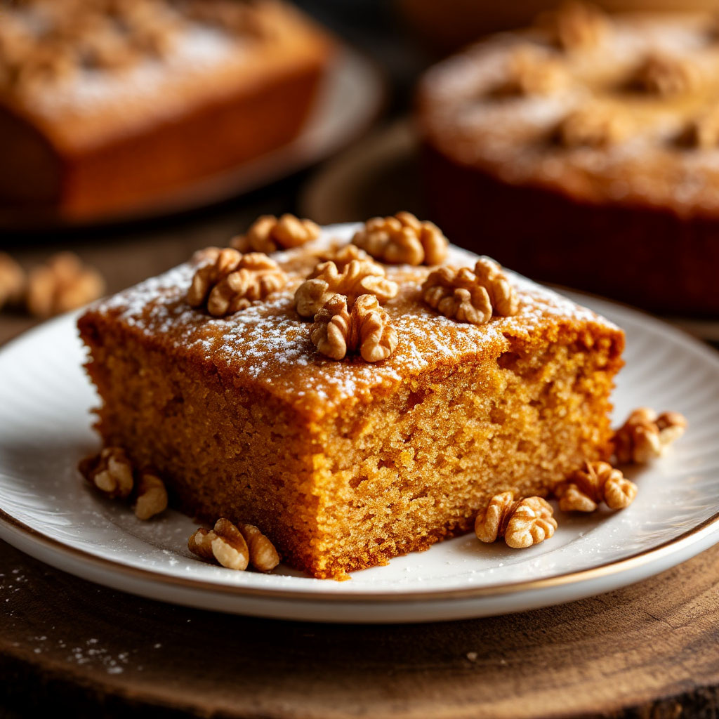 Торт с медом и грецкими орехами".

