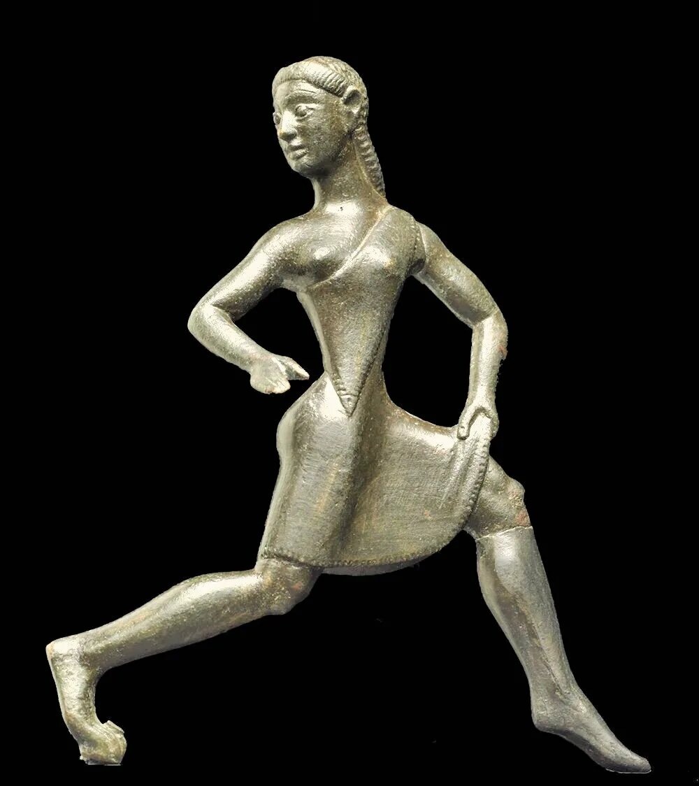 древанегерческая статуэтка. 