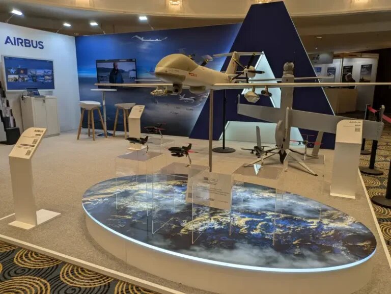 Беспилотная техника от Airbus на выставке