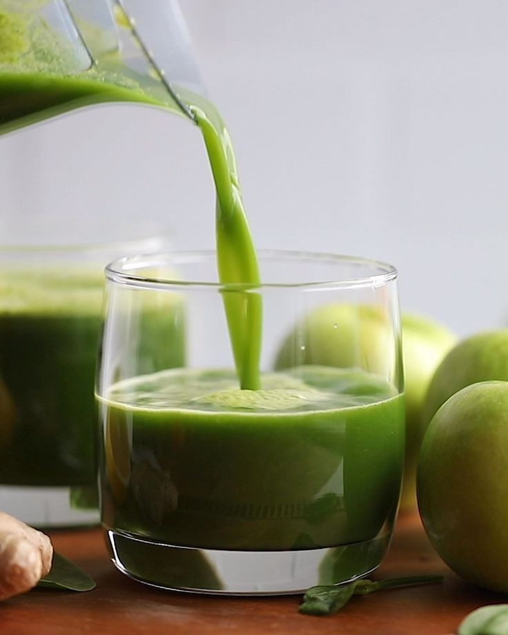 Овощной смузи с зеленью