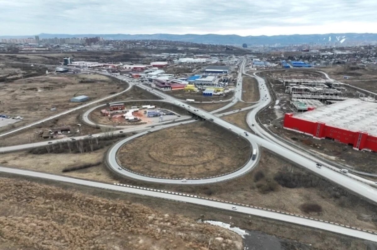    Путепровод на обходе Красноярска реконструируют к 400-летию города