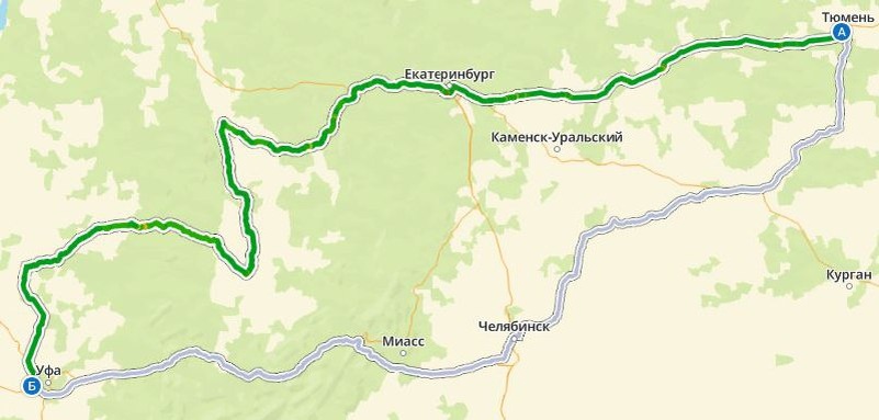 Полный маршрут