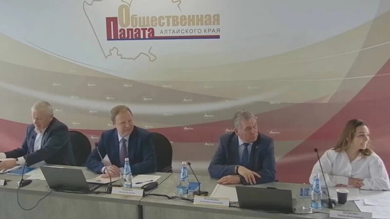     Заседание Общественной палаты. Скриншот из трансляции заседания