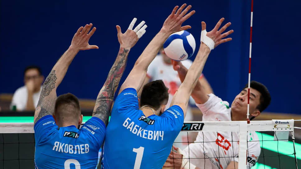 Последний матч между белгородским ВК «Белогорье» и петербургским «Зенитом».📷Фото: ВК «Белогорье»