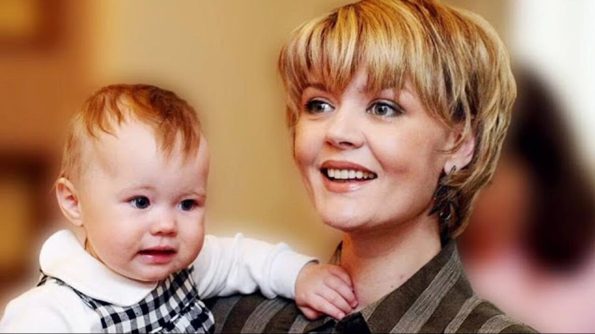 Юлия Меньшова с дочерью