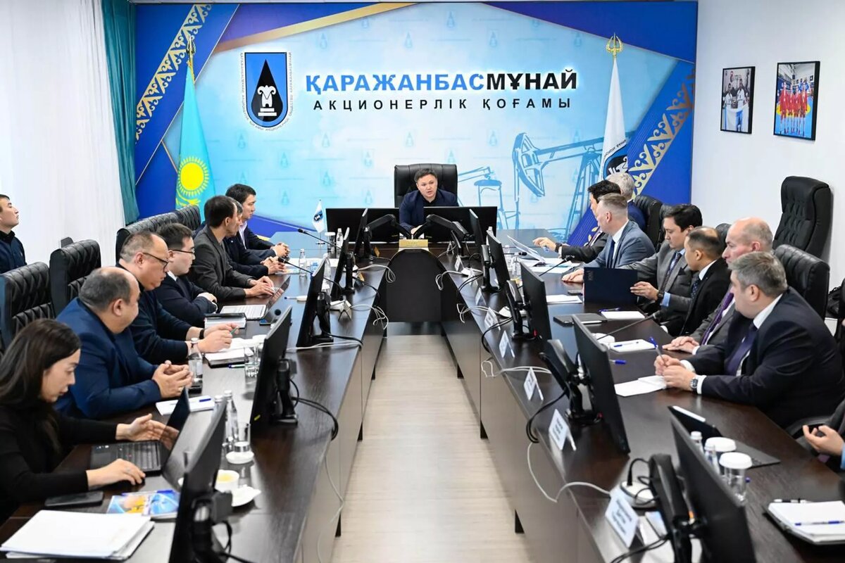 Совещание по реализации проекта  "Каламкас-море — Хазар"
© Photo : пресс-служба КМГ