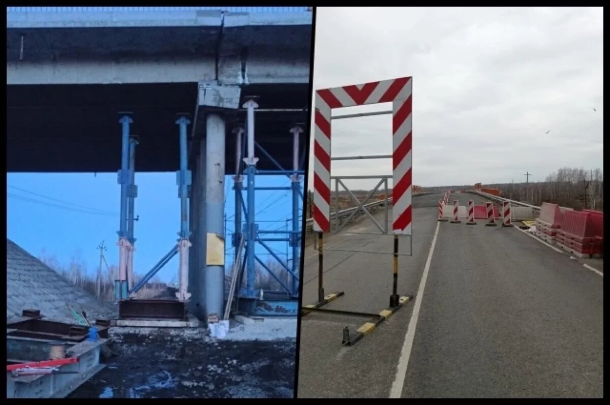    Движение по путепроводу в новосибирском Каргате перенесли из-за дефекта