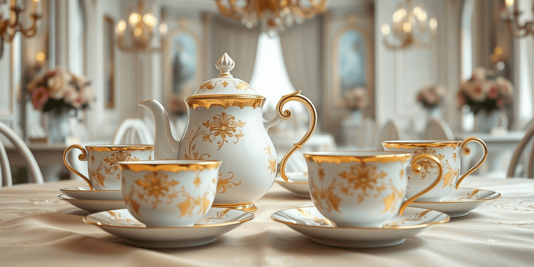 Как восстановить позолоту на фарфоре?