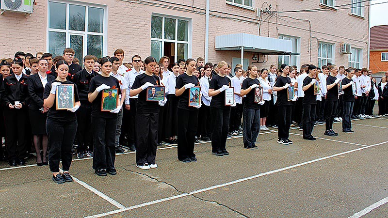    Аллея памяти посвящена героям СВО