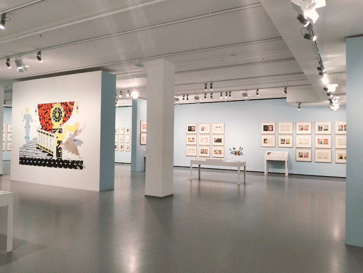 Мультимедиа Арт Музей. Выставка книжной иллюстрации