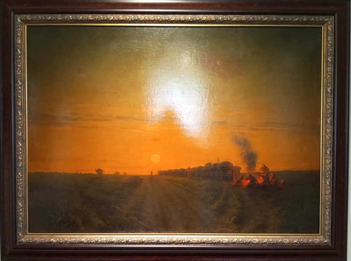 Куинджи А. И. Привал чумаков в степи