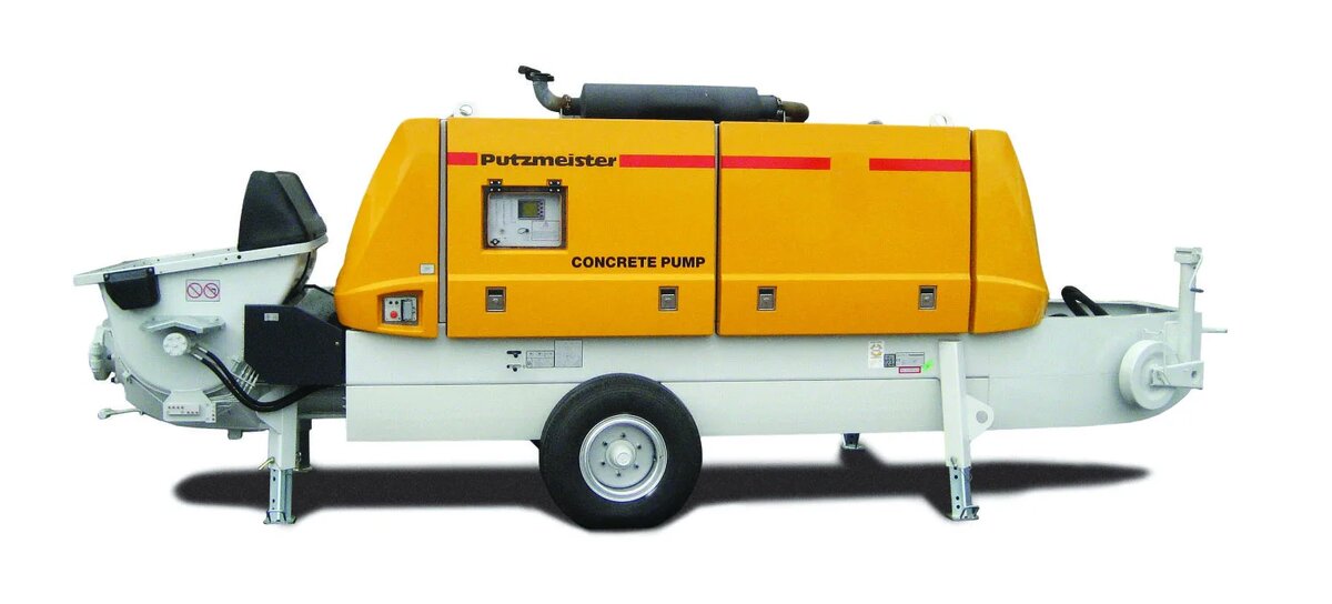 СТационарный бетононасос