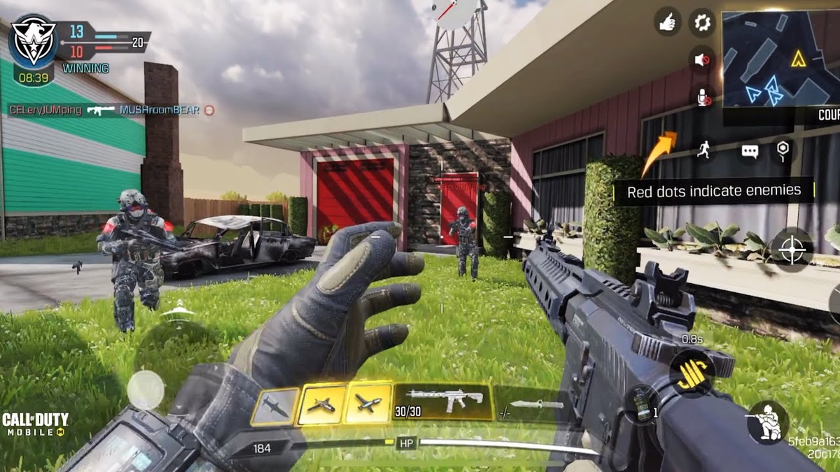    Скриншот из игры Call of Duty: Mobile