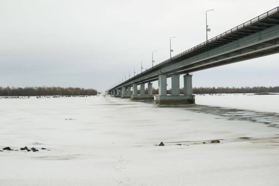    Обь. Барнаул. Март. Источник: Виталий Барабаш/"Толк"