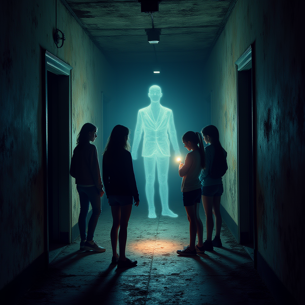 Смогут ли блогеры раскрыть страшную тайну заброшенного дома и выбраться оттуда живыми?  | Картинка - ИИ-арт © Надежда Иванова.