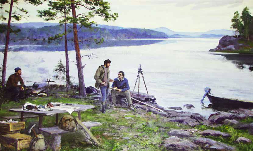 Художник картины Давид Борисович Ольховский