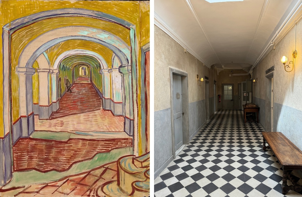 Винсент Ван Гог. Коридор лечебницы Сен-Поль, 1889. Музей Метрополитен, Нью-Йорк