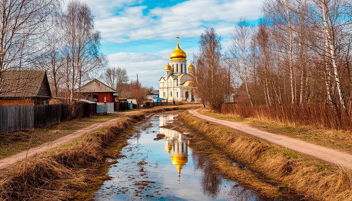 На 5 апреля  в народном календаре приходится Никонов день. Фото: shedevrum.ai