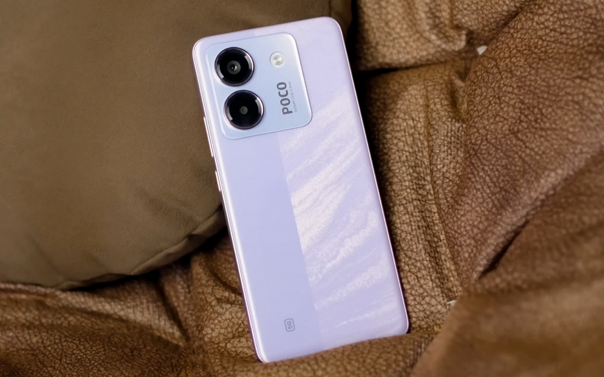 POCO M7 Pro в фиолетовой расцветке