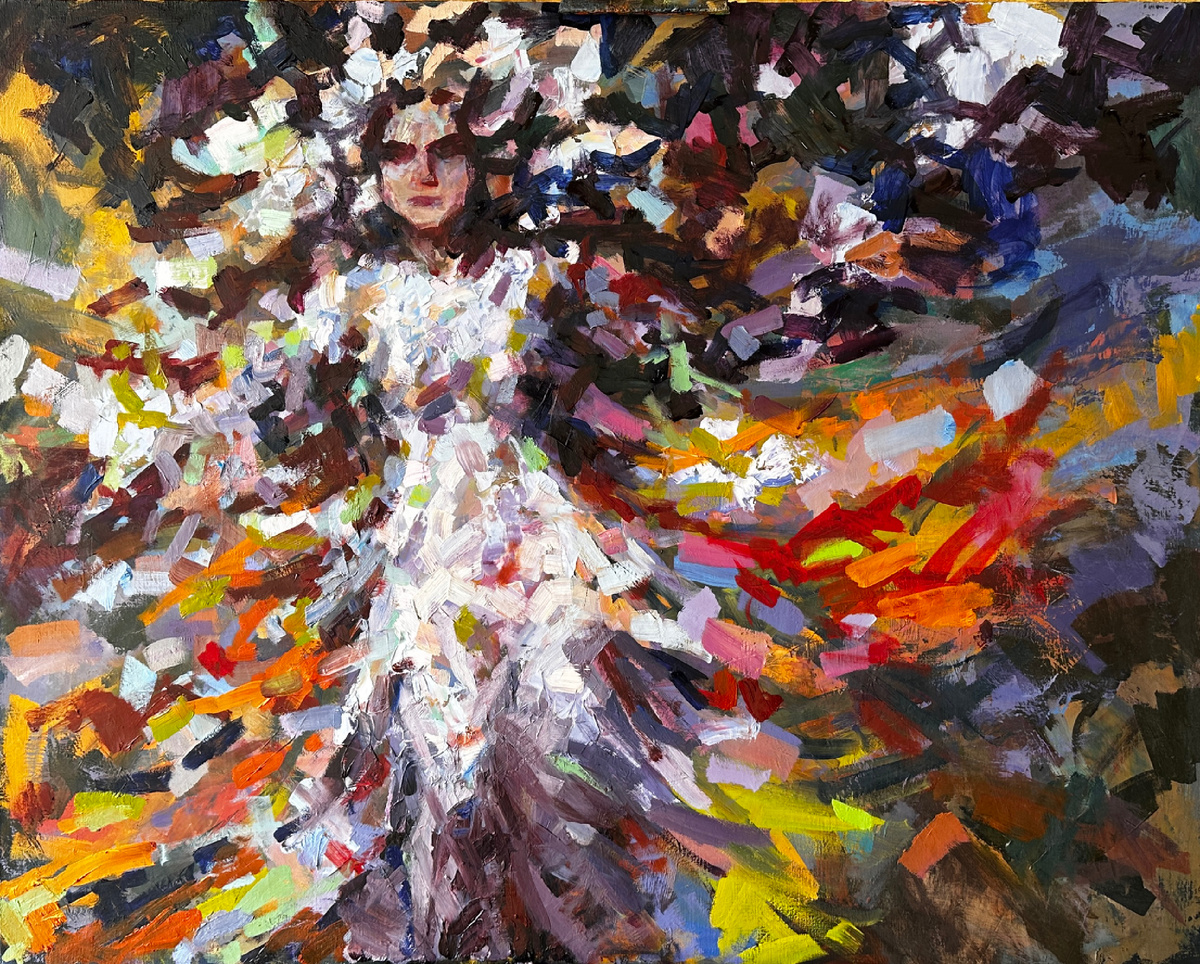 «Танец Весны», Сергей Скляров. Холст, масло, 800х1000, 2025 год. 