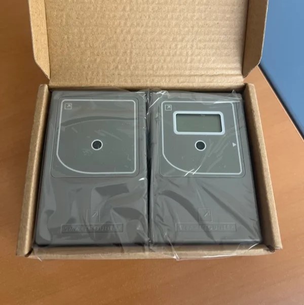 Счетчик посетителей серый