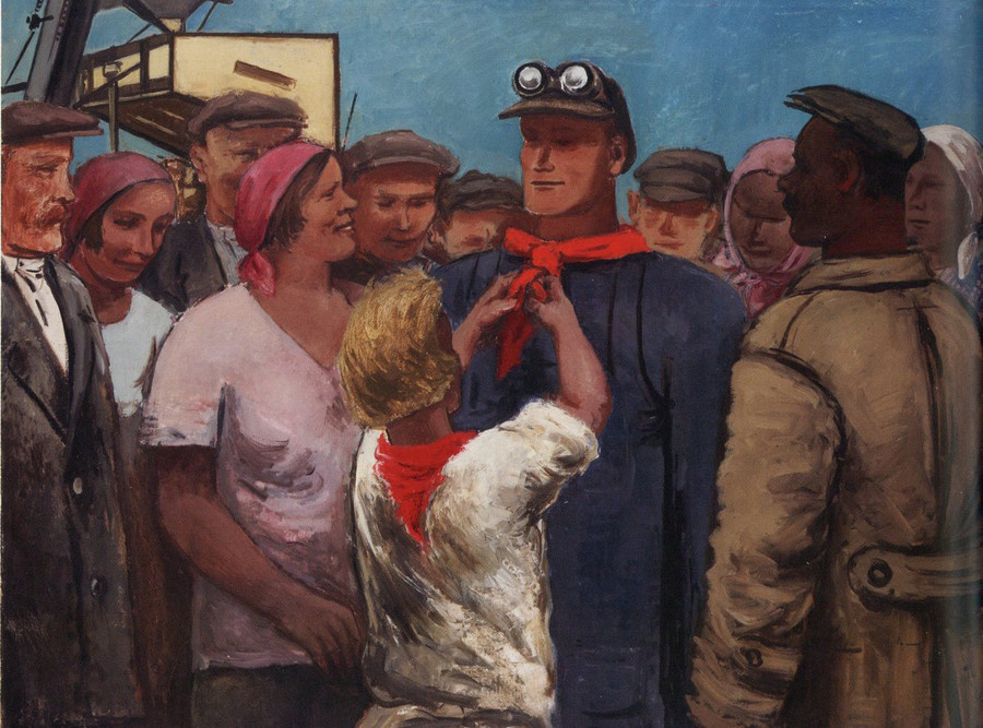 Герои у нас (Ударник). 1930