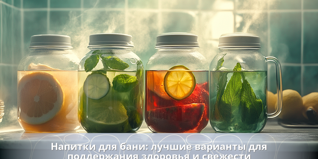 Напитки для бани: лучшие варианты для поддержания здоровья и свежести