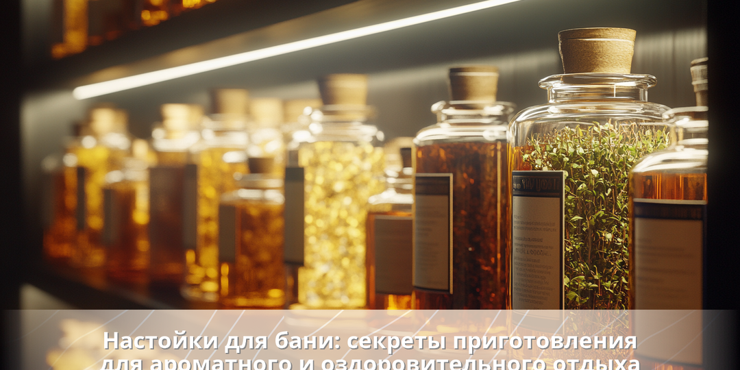 Настойки для бани: секреты приготовления для ароматного и оздоровительного отдыха