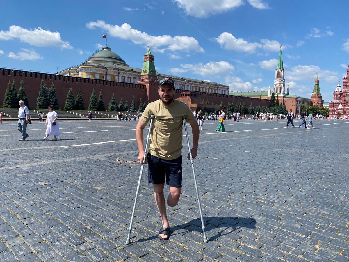 Впервые на Красной Площади