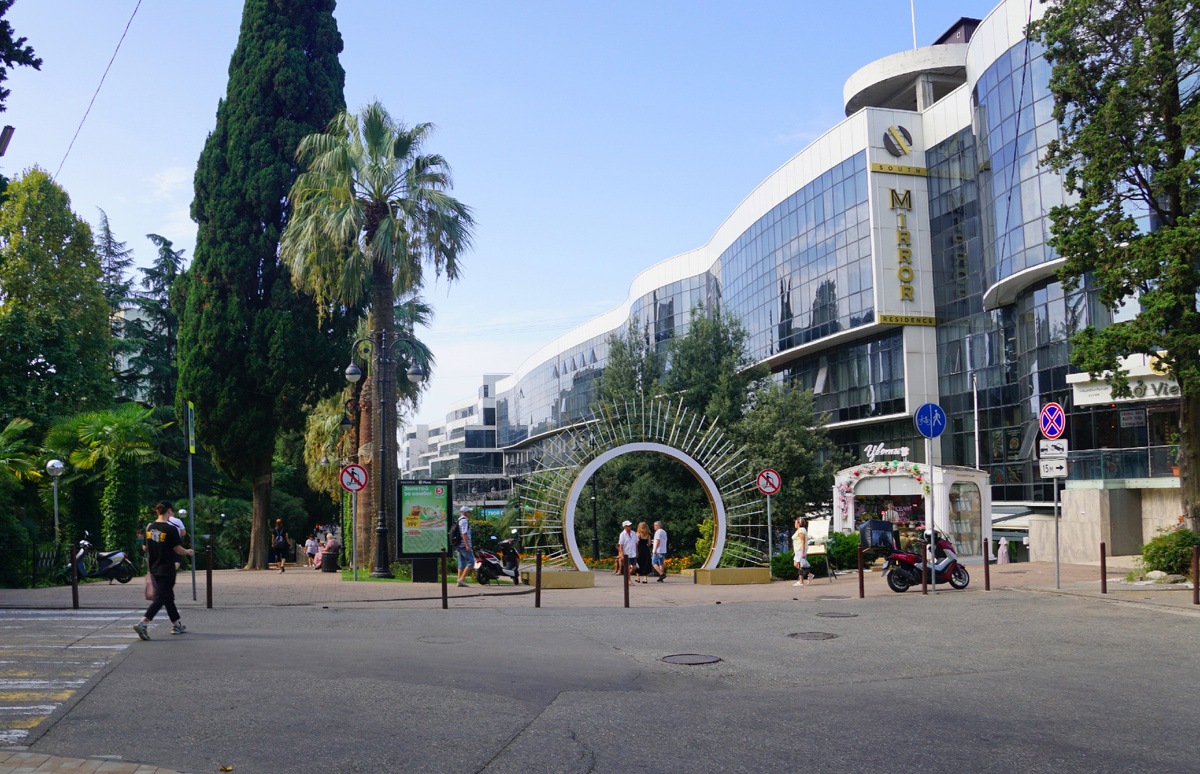 Навагинская улица Сочи.все фото в подборке сделаны автором публикации