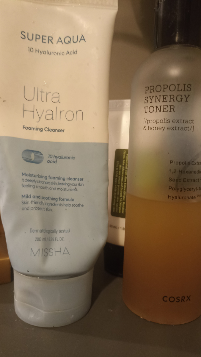 Пенка и Тонер Full Fit Propolis Synergy Toner